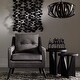 preview thumbnail 8 of 6, Uttermost 23583 O'Brien 29" Wide Wood Framed Velvet Wingback Chair