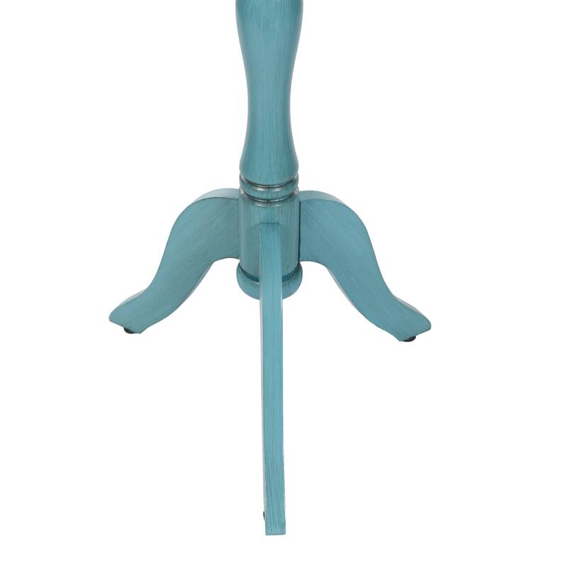 StyleCraft Harbor Breeze Round Pedestal Side Table