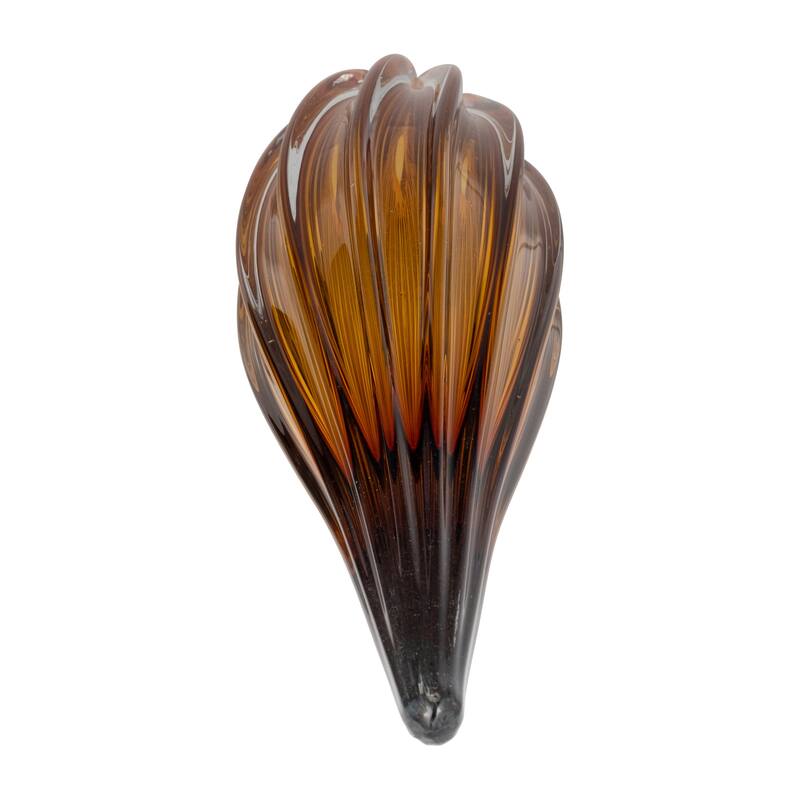 Sagebrook Home Artisan Abstract Paperweight Glass Modern Sculpture