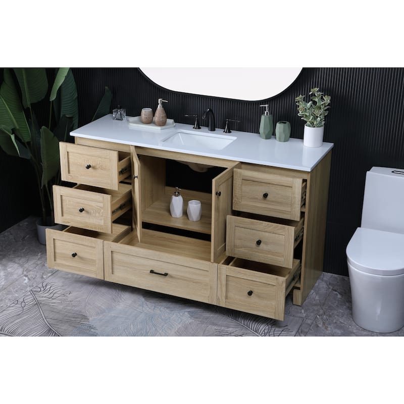 Fresco 48 - 60 Inch Single Bathroom Vanity
