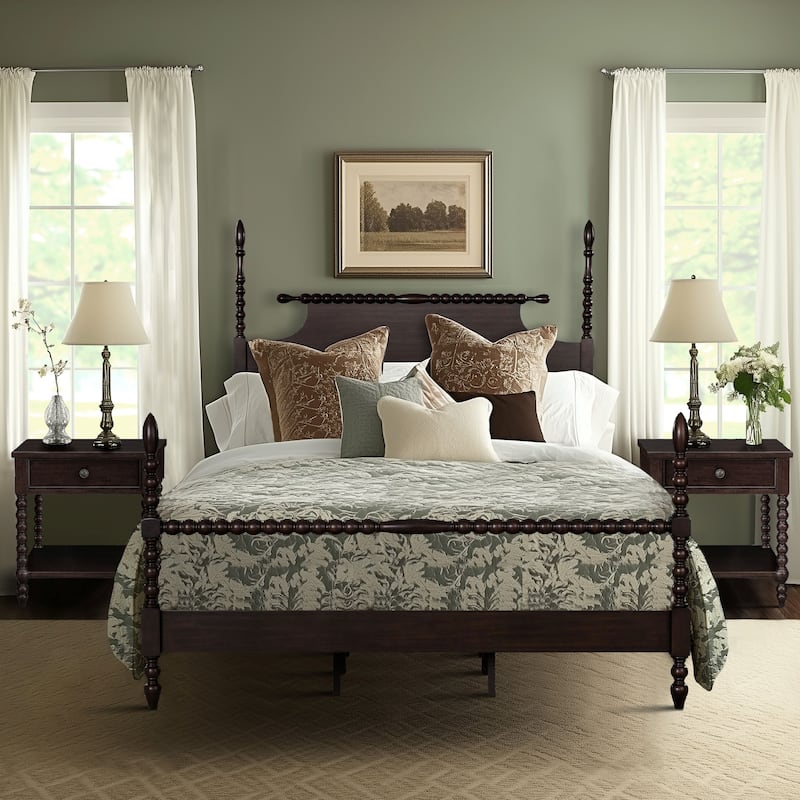 Madison Park Signature Beckett Bed - Morocco Brown - Queen
