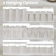 preview thumbnail 35 of 46, Linen Blend Light Filtering Back Tab/Rod Pocket Panel Pair(Set of 2)