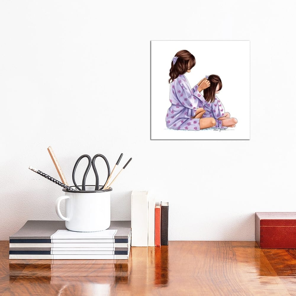 iCanvas "Mom & Daughter" by Elza Fouche Canvas Print