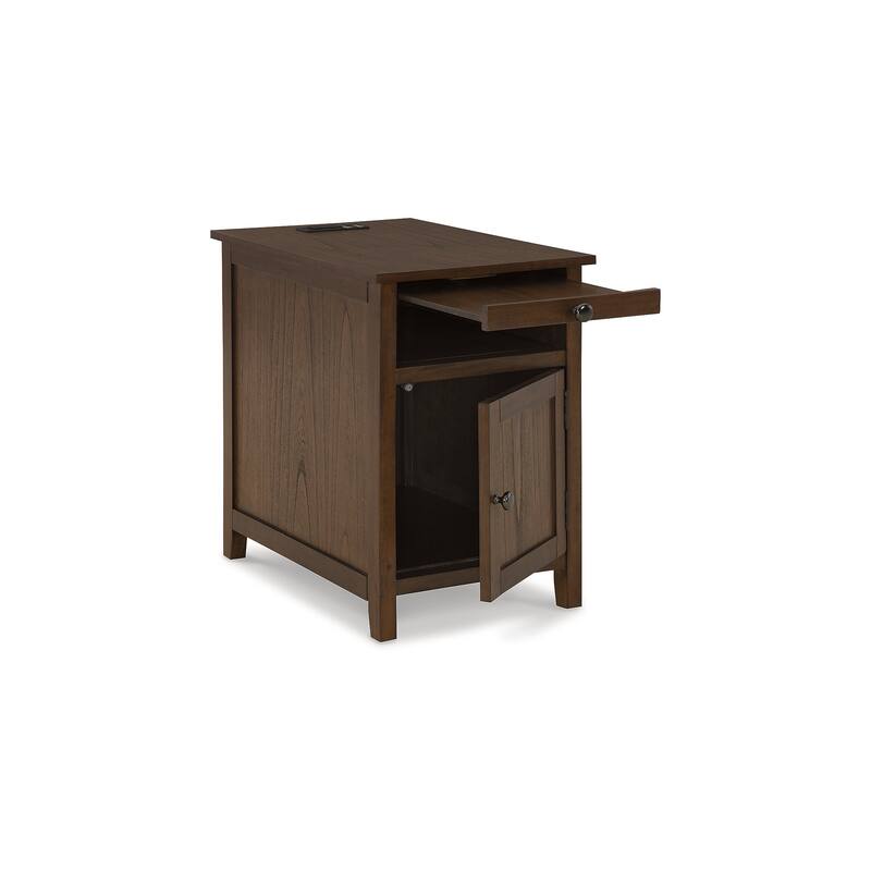 Signature Design by Ashley Treytown Chairside End Table - 16"W x 24"D x 24"H