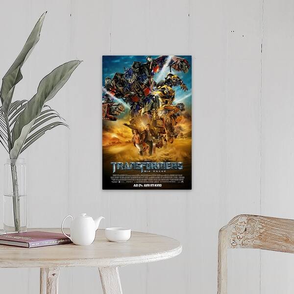 Shop Transformers 2 Revenge Of The Fallen 2009 Canvas Wall Art Overstock 24133673
