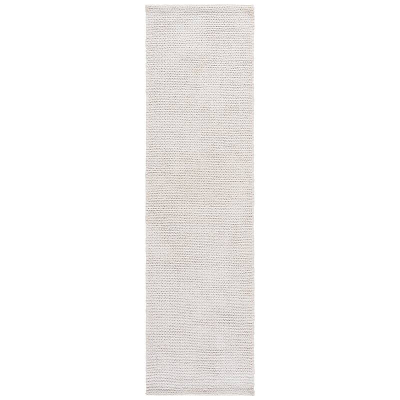 SAFAVIEH Handmade Renewal Reeli Wool Rug - 2'3" x 8' Runner - Ivory