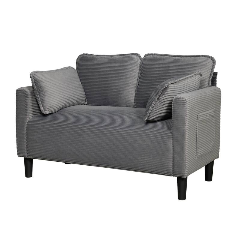 Soft Loveseat Couch With Soft Cushions