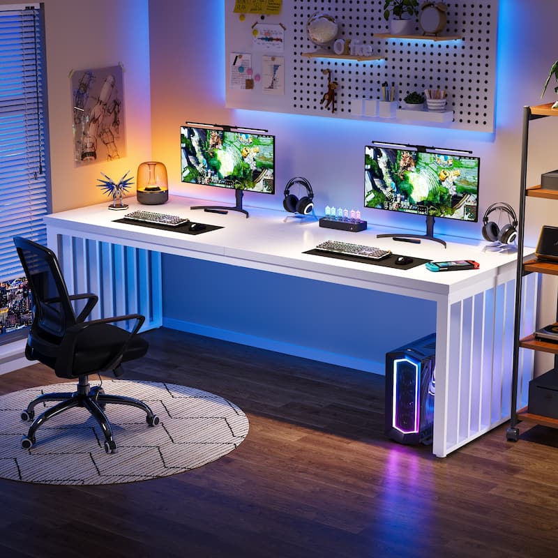 78.74-inch Two Person Computer Desk for Home Office
