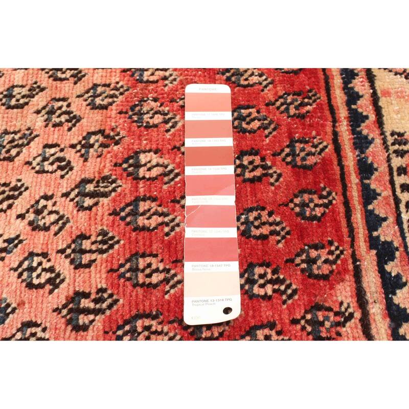 ECARPETGALLERY Hand-knotted Andelz Red Wool Rug - 3'4 x 6'6