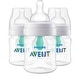 preview thumbnail 1 of 6, Anti-Colic Baby Bottle with AirFree Vent 4oz 3 Pack Plastic