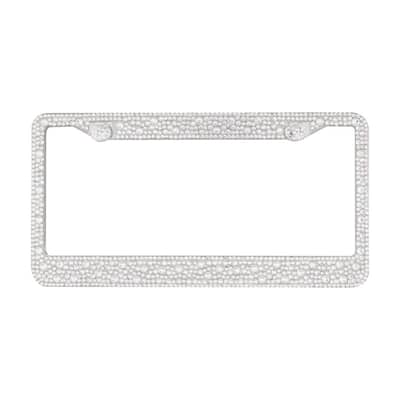 Sparkles Home Rhinestone License Plate Frame