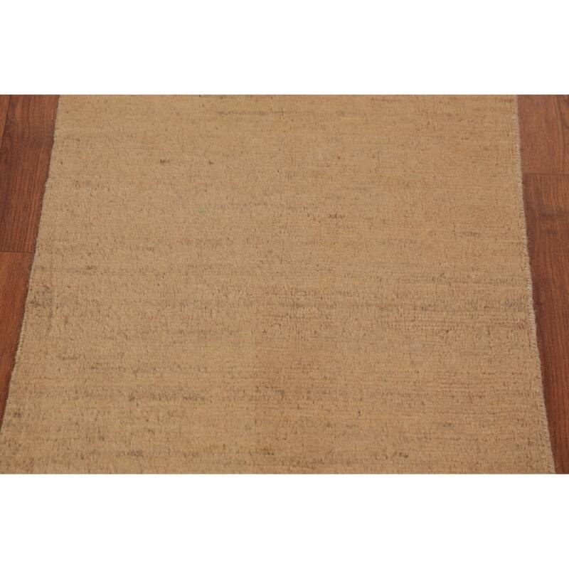 Contemporary Gabbeh Oriental Foyer Rug Handmade Wool Carpet - 2'0"x 3'3"