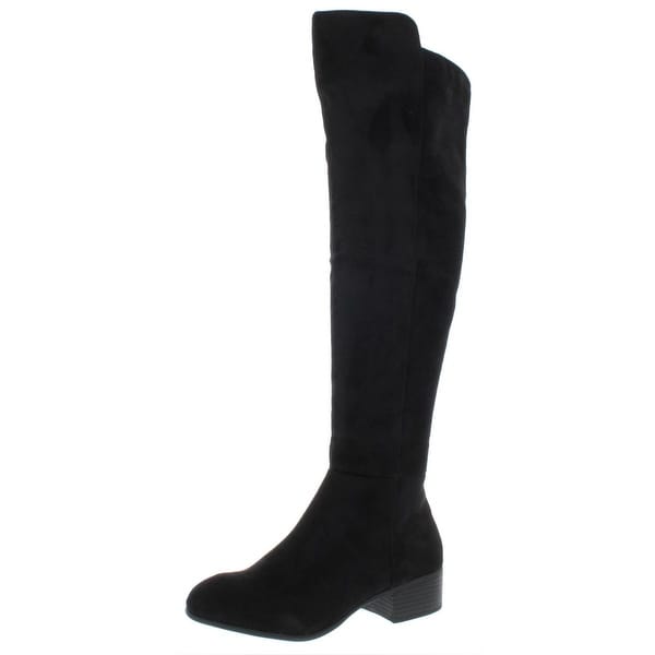 steve madden over the knee suede boots
