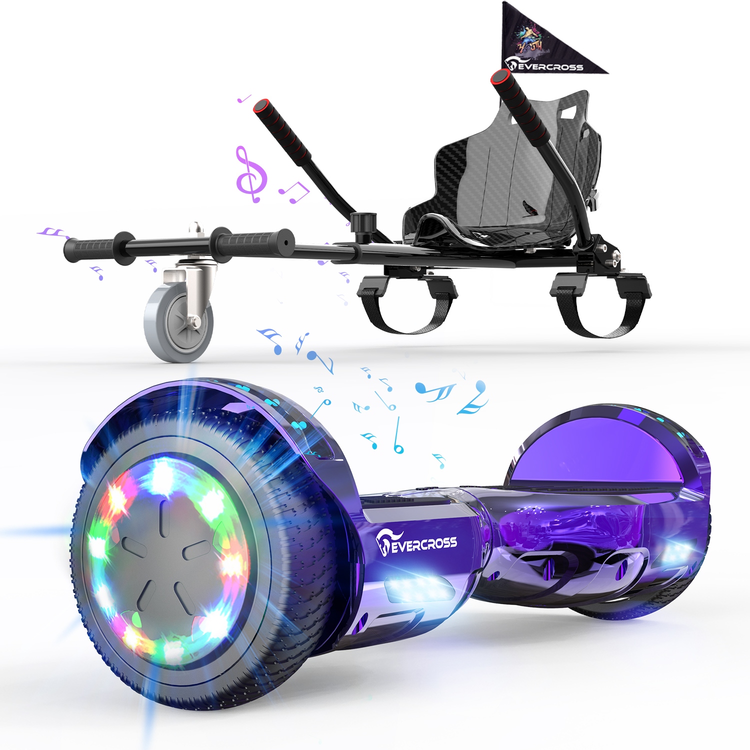 Hoverboard seat best sale attachment target