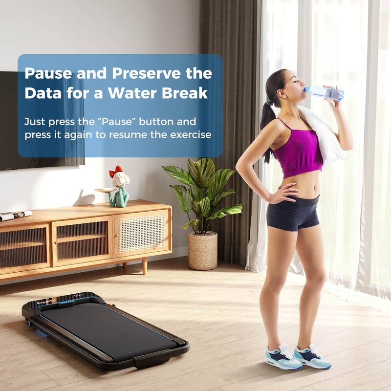 Costway 3 in 1 Folding Treadmill with Remote Control LED Display and - See Details