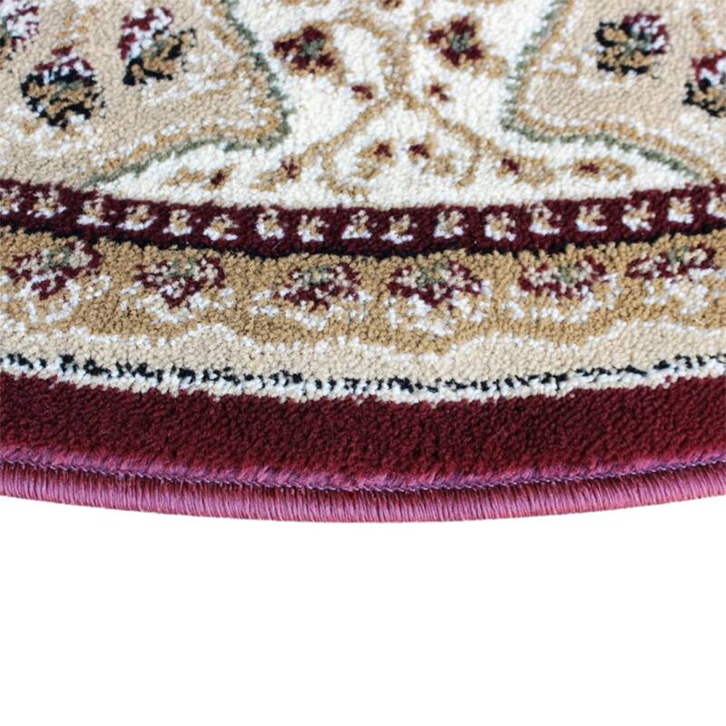 Medallion Motif Traditional Persian Style Olefin Area Rug