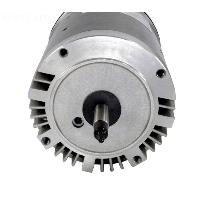 1 HP Silver and Black North Star Pool Pump Motor, 1.85 SF