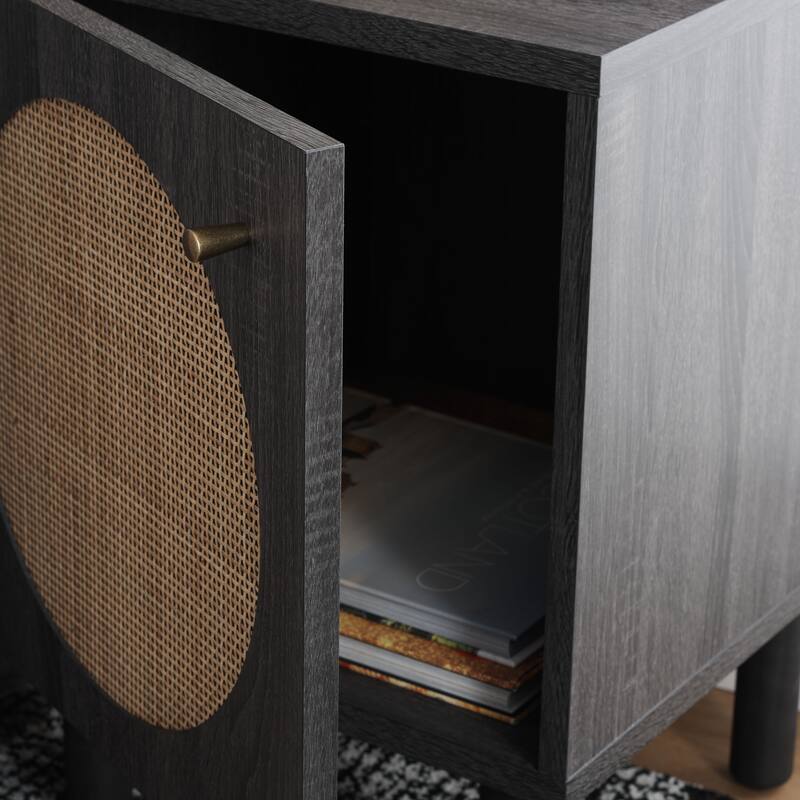 SAFAVIEH Barrie Single Door Nightstand