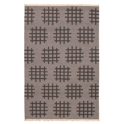 Ankara FW Grey Kilim 5'0" x 8'1" - 5'0 x 8'1