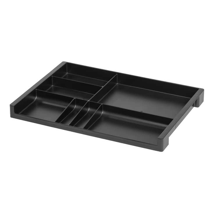 IRIS Organizer Tray in Black (8 Pack)