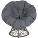 preview thumbnail 5 of 30, Papasan Swivel Patio Lounge Chair