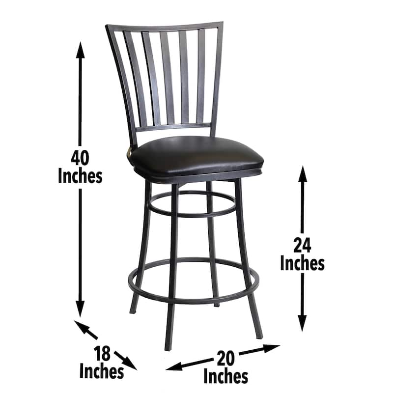 Copper Grove Stewart Commercial Grade Swivel Bar Stool