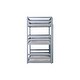 preview thumbnail 26 of 37, Triple Twin Bunk Bed with Dual Ladders & Guardrails