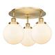 Option Brushed Brass / Matte White