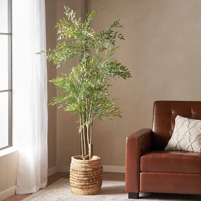 Purling Artificial Heavenly Bamboo Nandina Tree by Christopher Knight Home