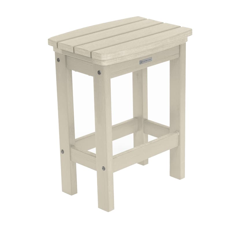 Lehigh Eco-friendly Outdoor Stool - Counter-height - Whitewash