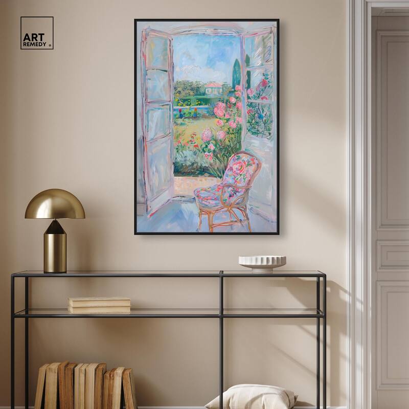 Whispers of Giverny Canvas by Art Remedy