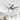 65-in Gold Large Indoor Ceiling Fan with Light Remote (8-Blade)