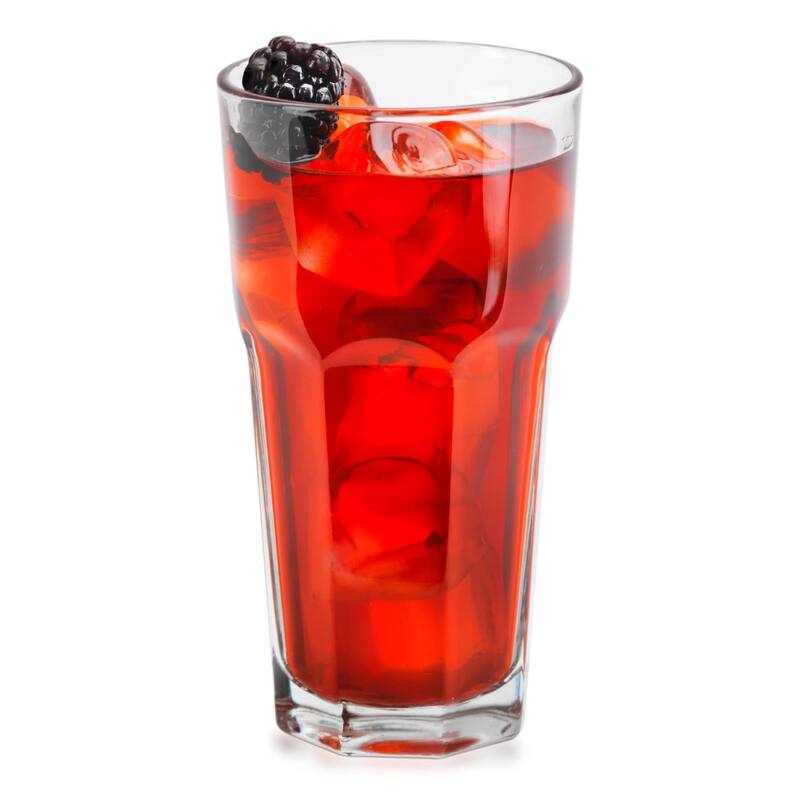 Libbey Gibraltar DuraTuff Cooler Glasses, 16-Ounce, Set of 12 - Set of 12