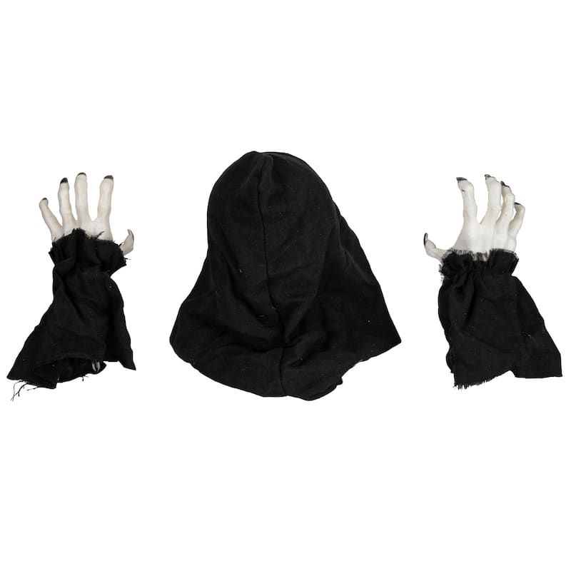 8" LED Lighted Grim Reaper with Sound Outdoor Halloween Decoration