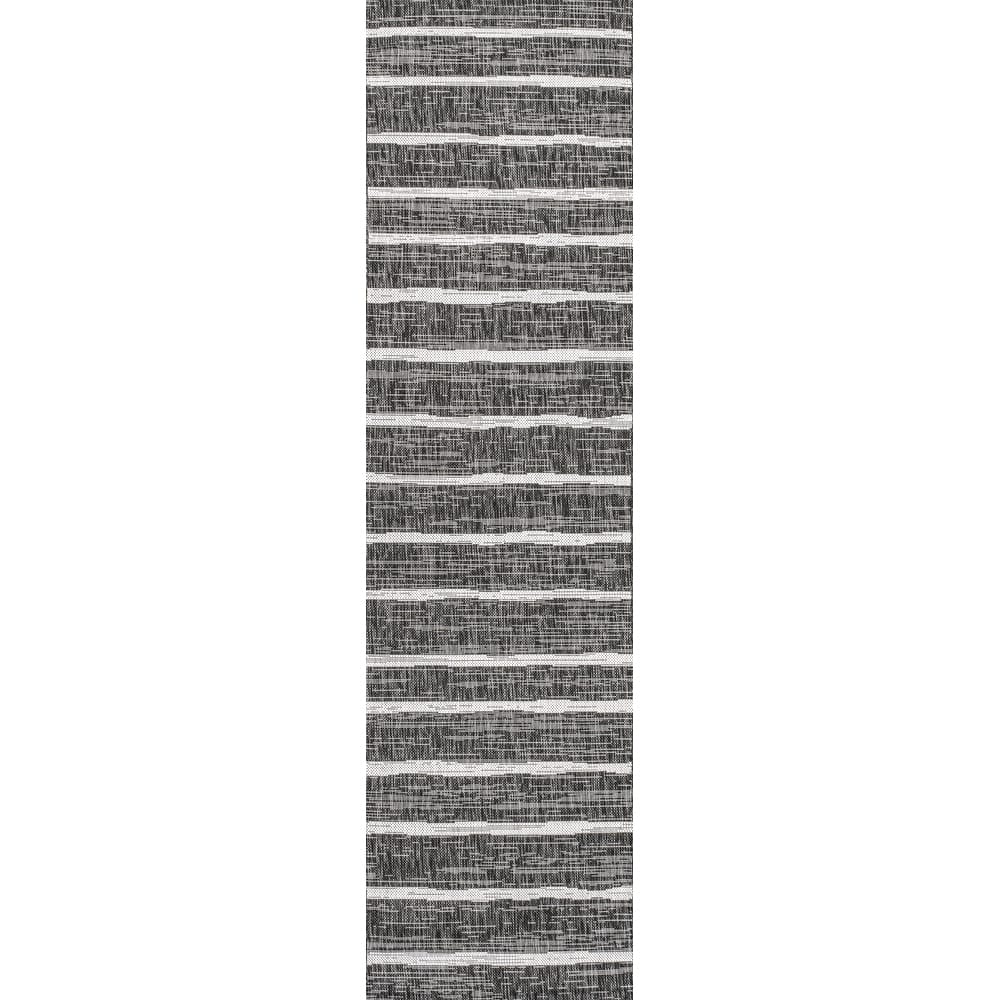 JONATHAN Y Andratx Berber Stripe Indoor/Outdoor Area Rug