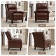 preview thumbnail 34 of 46, HOMYKA Upholstered Chaise Lounge with Nail Trim for Living Room