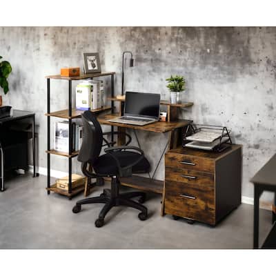 Versatile Writing Desk with Stylish Finishes and Practical Storage