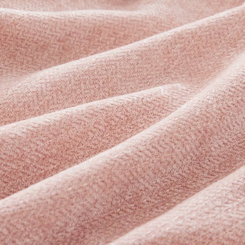 Minimalist Sectional Sofa Couch with Tufted Backrest, 2-Seater Sofa Couch Fabric Loveseat with Armrests