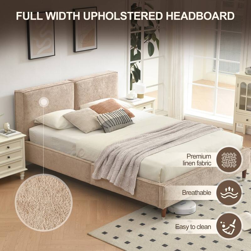 Contemporary Soft Close Platform Bed