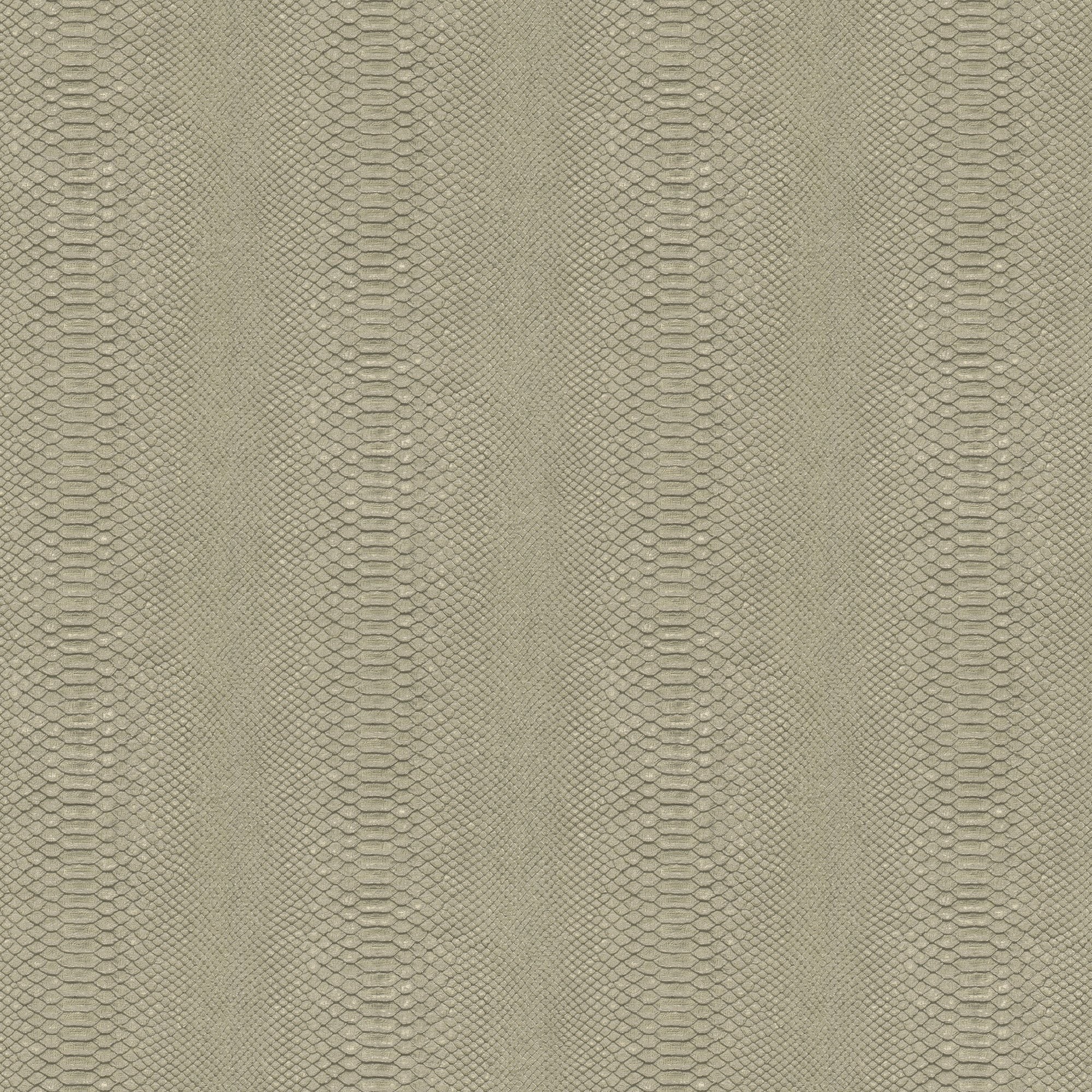 Galerie Wallcoverings Earth Collection Textured Snake Skin Sheen Wallpaper Roll - 33 feet long x 27.5 inches wide