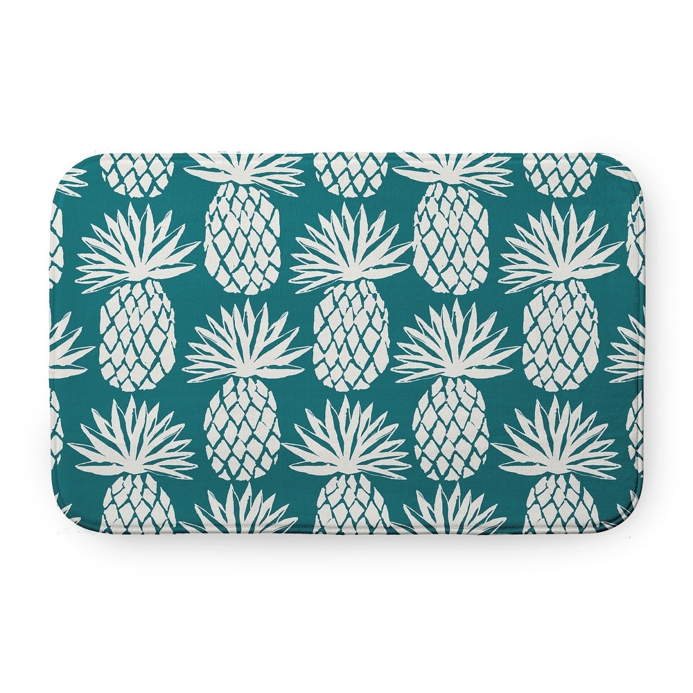 Pineapple Pattern Bathmat