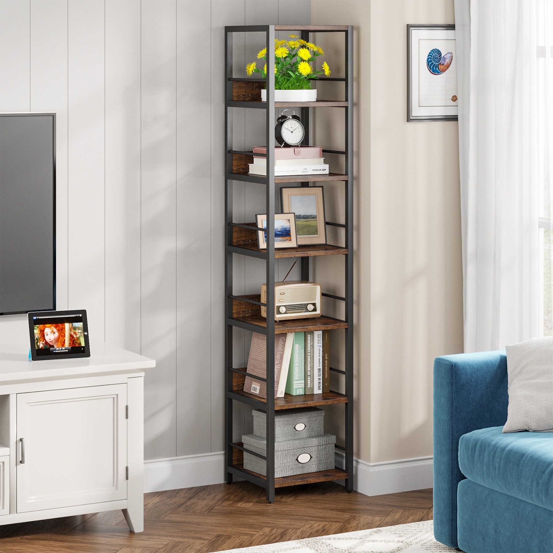 Narrow storage rack deals