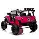 preview thumbnail 73 of 78, 24V Ride-On Car for Kids with Parental Remote, 400W Dual Motors, Bluetooth, MP3, USB, and LED Lights, Ages 3+