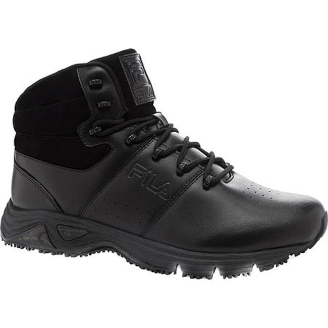 fila black boots