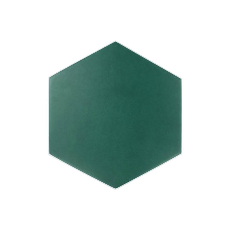 Honeycomb Hexagon 9 in. x 10 in. Glazed Porcelain Wall and Floor Tile