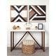 preview thumbnail 2 of 2, Kate and Laurel Ballez Shiplap Geometric Wood Plank Art