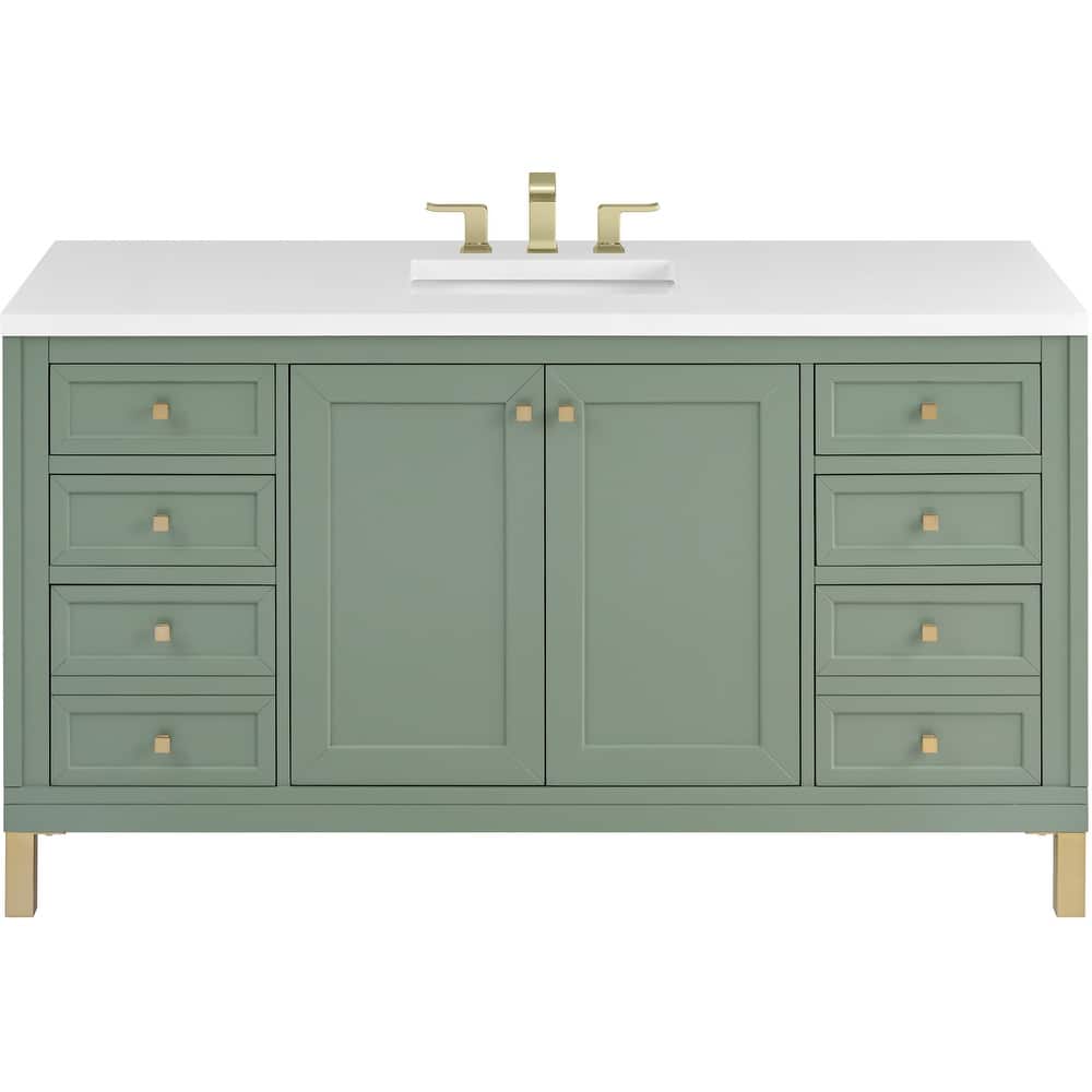 James Martin Vanities 503-V60S-3WZ Chicago 60" Free Standing Single