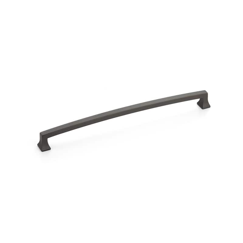 Schaub and Company Menlo Park 10" Center to Center Contemporary Arch - Ancient Bronze