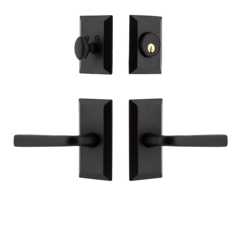 Ageless Iron Vale - Rustic Cast Iron Left Handed Single Cylinder - Black Iron