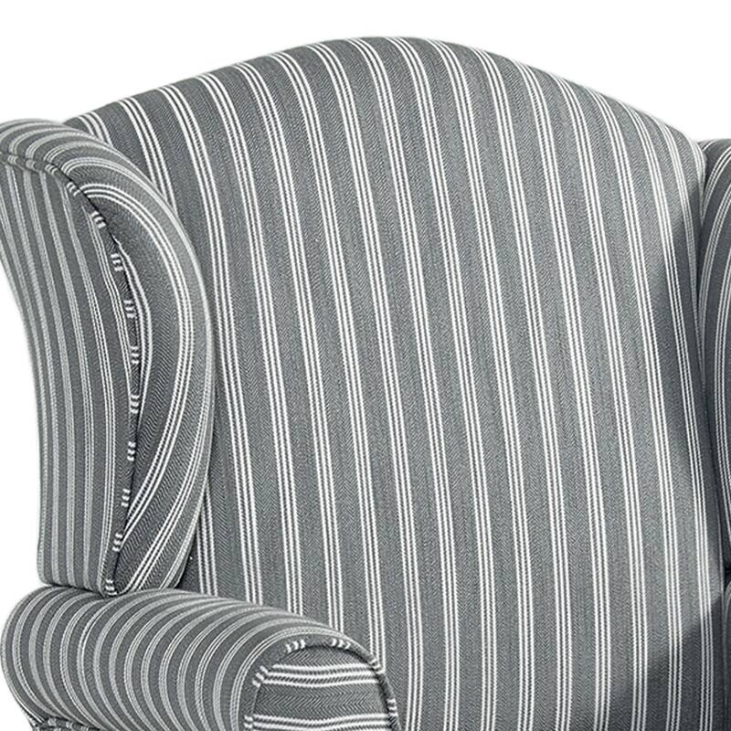 2 Set Modern Upholstery Wingback Accent Chair